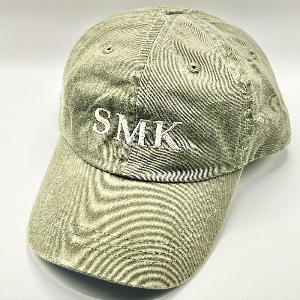 SMK The Butcher's Son Dad Hat Cap Adjustable Strapback Green Outdoors Casual